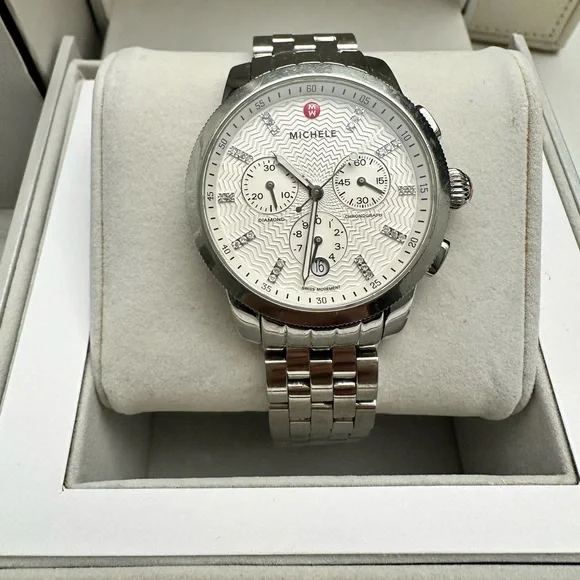 Michele | Accessories | Michele Watch Uptown Diamond Dial 